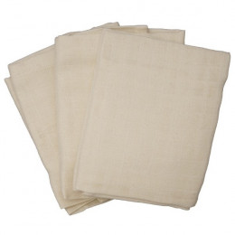 Lange à plier en coton BIO - LOT DE 3