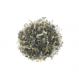 GREEN ZEST boite verte de 10 infusettes Thé vert aromatisé Citron BIO