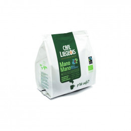 Café Bio et Faire Trade Mano Mano 18 Pads