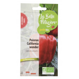 Poivron California wonder 0,2g - Capsicum annuum L.