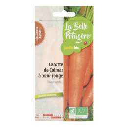 Carotte de Colmar à coeur rouge 1,5g - Daucus carota L.
