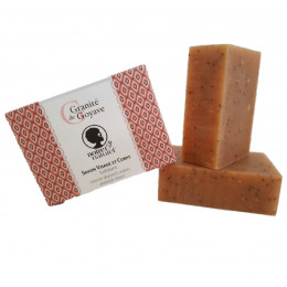 Savon exfoliant visage et corps - Granité de Goyave - 100 g