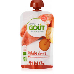 Patate douce 120g dès 4 mois