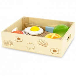 Petit repas à découper en cageot 8 pièces - à partir de 18 mois