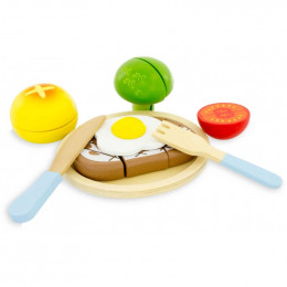 Petit repas à découper en cageot 8 pièces - à partir de 18 mois