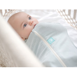 Sac d'emmaillotage 'Cocoon Mint Stars' TOG 0.2