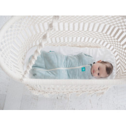 Sac d'emmaillotage 'Cocoon Mint Stars' TOG 2.5