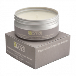 Bougie de modelage façon voile herbacé 150 ml