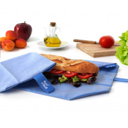 Pochette sandwich lavable et réutilisable Boc'n'Roll - Eco Blue