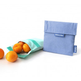 Pochette casse-croûtes lavable et réutilisable Snack'n'Go - Eco Blue