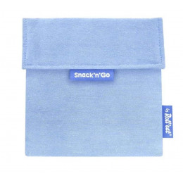 Pochette casse-croûtes lavable et réutilisable Snack'n'Go - Eco Blue