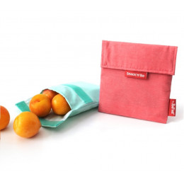 Pochette casse-croûtes lavable et réutilisable Snack'n'Go - Eco Red
