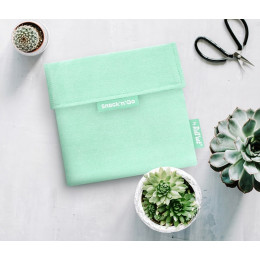 Pochette casse-croûtes lavable et réutilisable Snack'n'Go - Eco Mint