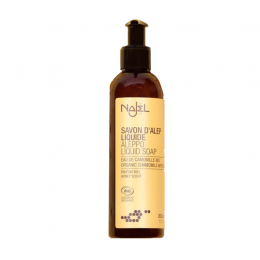 Savon d'Alep liquide Eau de Camomille Bio 200 ml