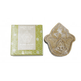 Savon d'Alep Pure Olive - Laurier et gingembre - 100 g