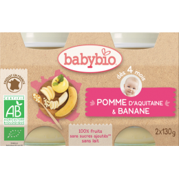 Pomme banane (dès 4 mois) 2 x 130 g