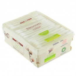 Coton tige en coton Bio 200 pièces