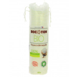 80 Disques à démaquiller en coton Bio