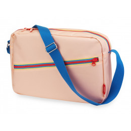 Sac bandoulière 'Zipper Pink'
