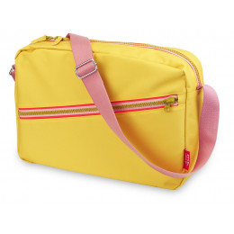 Sac bandoulière 'Zipper Yellow'