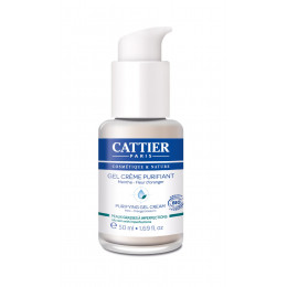 Gel crème purifiant Bio pour peaux grasses à imperfections 50 ml