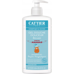 Gel douche enfant douceur sans savon Ananas BIO 500 ml