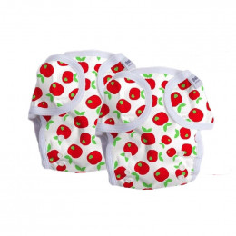 Culotte de protection Taille unique - Pommes - Lot de 2