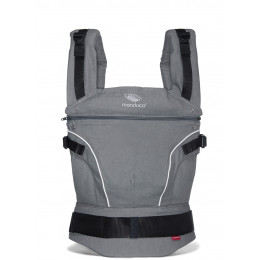 Porte-bébé Baby carrier en coton BIO - Dark Grey