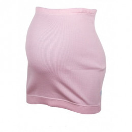 Bandeau grossesse et allaitement - laine Merinos - Rose
