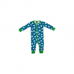 Pyjama combi en coton bio Pacific Avions