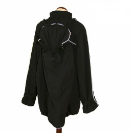 Veste de portage "maternité" - Noir (avant, pendant et après la grossesse)