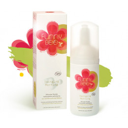 Mousse florale nettoyante exfoliante aux extraits de mélèze