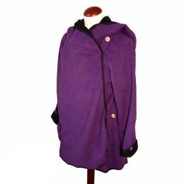 Manteau de maternité - Purple Hummingbird - taille unique