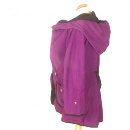 Manteau de maternité - Purple Hummingbird - taille unique