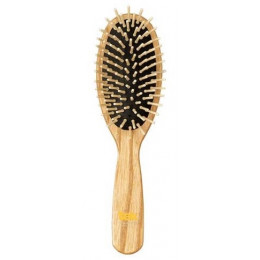 Grande brosse ovale en frêne naturel