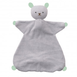 Doudou Indy - Silver grey/fresh mint