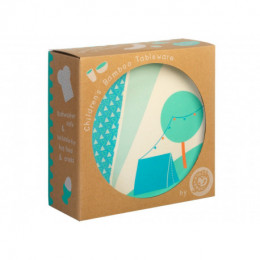 Set repas enfant en bambou - Tent