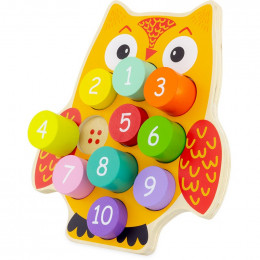 Puzzle Je compte - Hibou compteur - à partir de 12 mois