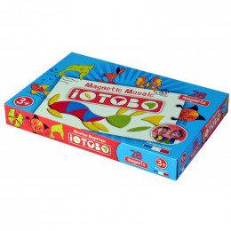 Jeu magnétique - Magnetic mosaic - 28 magnets - à partir de 3 ans