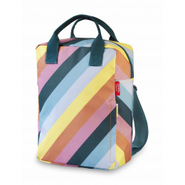 Sac à dos large Stripe Rainbow