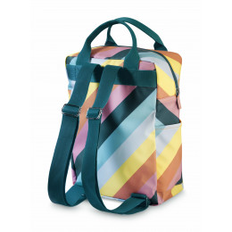 Sac à dos large Stripe Rainbow