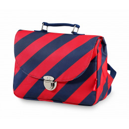 Cartable small Stripe Navy
