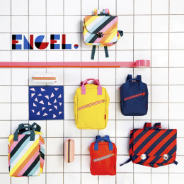 Cartable small Stripe Rainbow