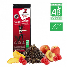 Domination - Thé noir pêche framboise acérola bio