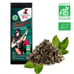 Hard Rock tea - Thé vert menthe poivrée bio