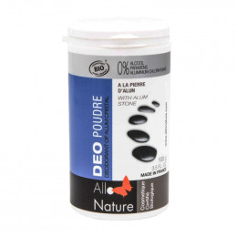 Poudre désodorisante à base d'Alun de Potassium