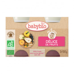 Délice de fruits (dès 6 mois) 2 x 130 g