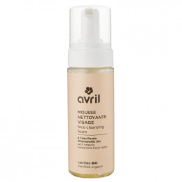 Mousse nettoyante visage - hamamélis bio - 150 ml