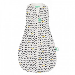 Cocon d'emmaillotage et sac de couchage en bambou - Waves - 0,2 TOG