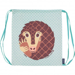 Sac d'activités enfant en coton BIO - Pangolin